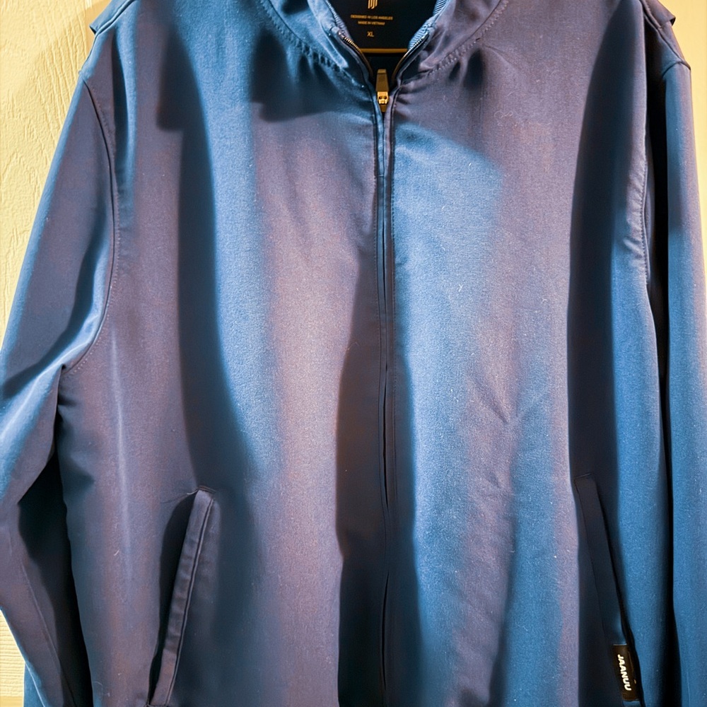 Jaanuu Navy Zip-Up Jacket